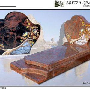 Monument funéraire d'importation