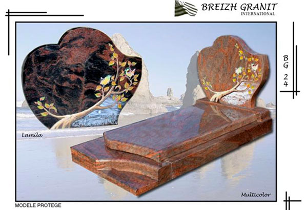 Monument funéraire d'importation