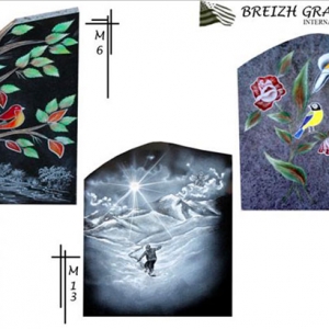 Motifs pierre tombale